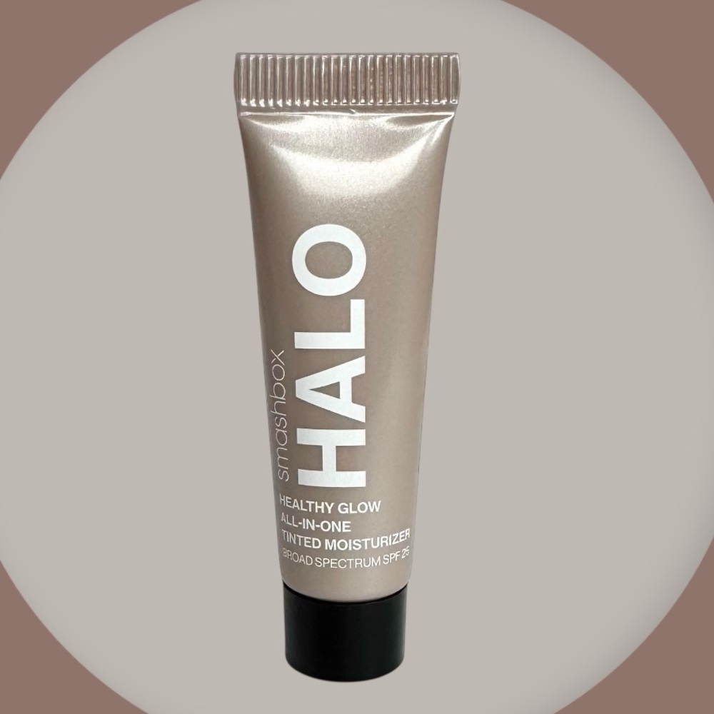 Smashbox HALO Healthy Glow All-In-One Tinted Moisturizer Medium NEW Mini SPF 25